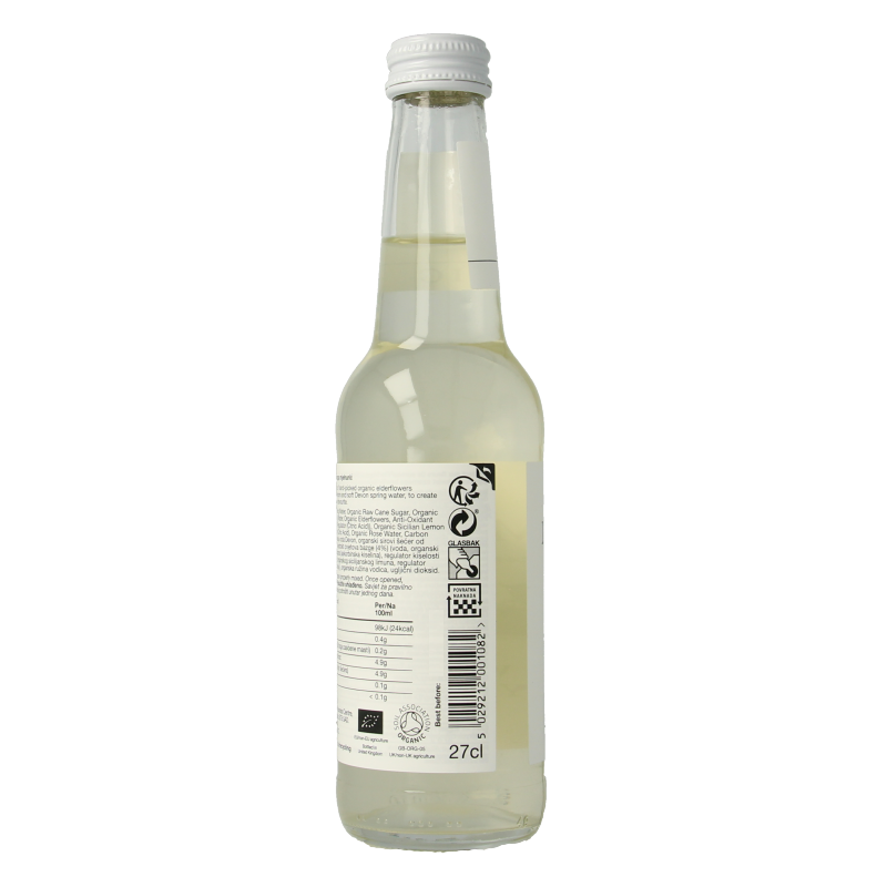 Luscombe Wild elderflower bubbly bio 270 Milliliter
