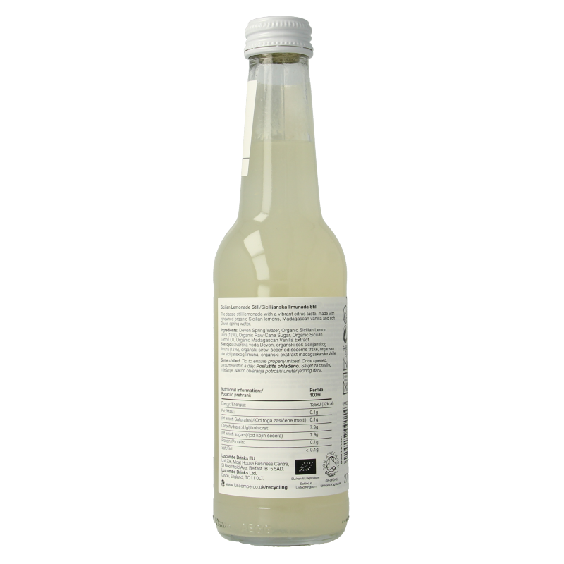 Luscombe Sicilian lemonade bio 270 Milliliter
