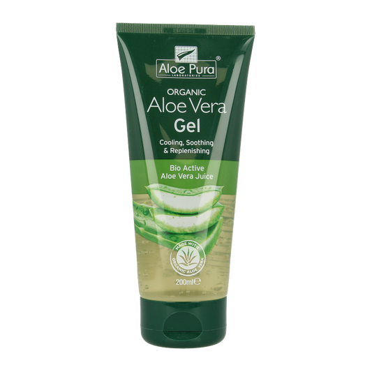 Optima Aloe pura aloe vera gel organic original 200 Milliliter