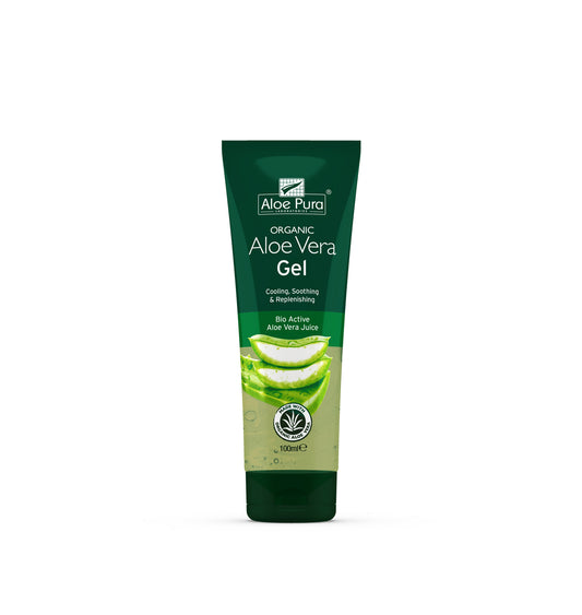 Optima Aloe pura aloe vera gel organic original 100.00 Milliliter