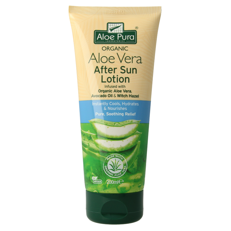 Optima Aloe pura aftersun lotion aloe vera 200 Milliliter