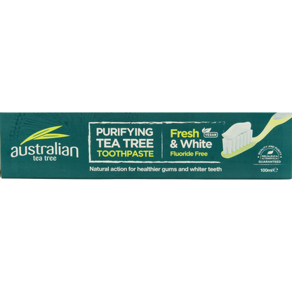 Optima Australian tea tree tandpasta fresh & white 100.00 Milliliter