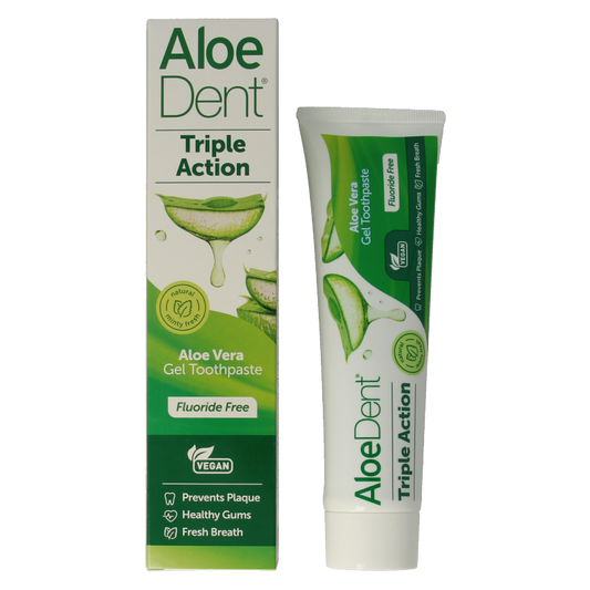 Optima Aloe dent aloe vera tandpasta triple action 100 Milliliter