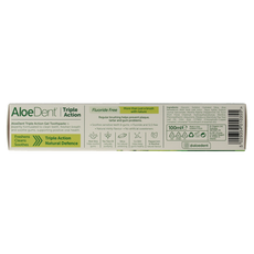 Optima Tandpasta aloe vera triple action fluor free 100.00 Milliliter