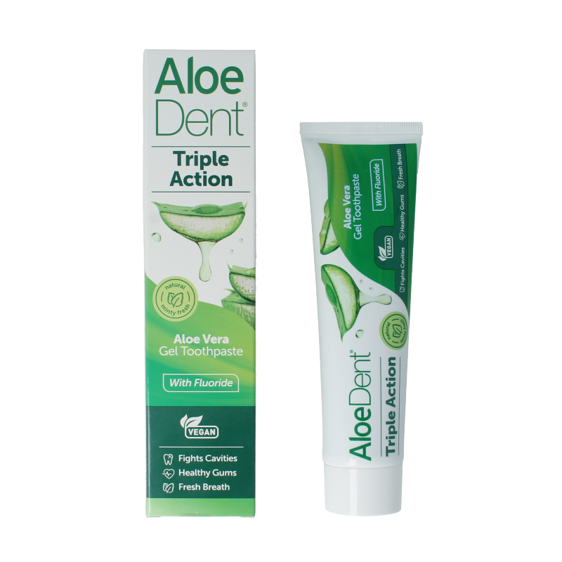 Optima Aloe dent tandpasta triple action 100 Milliliter