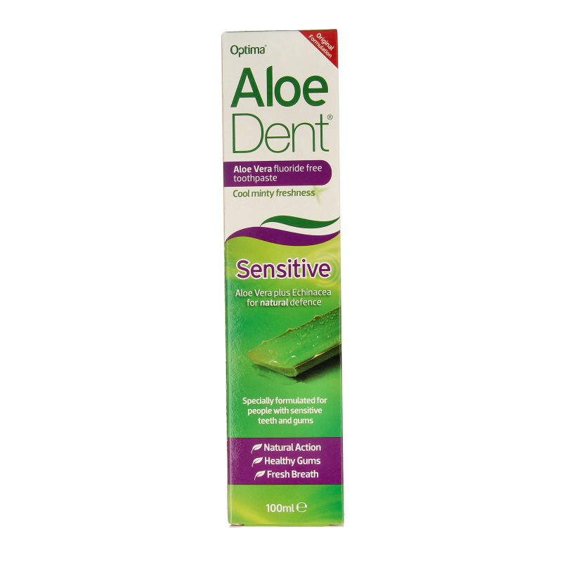 Optima Aloe dent aloe vera tandpasta sensitive 100 Milliliter
