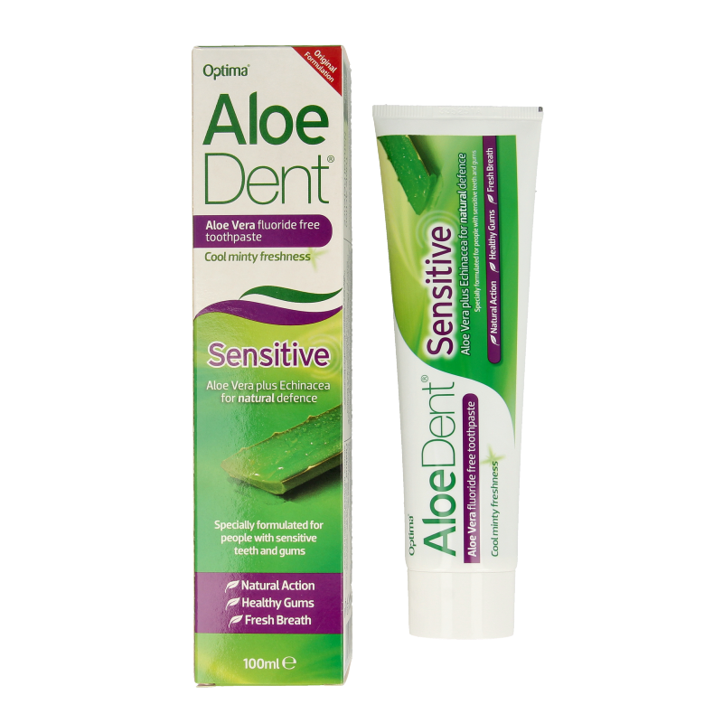 Optima Aloe dent aloe vera tandpasta sensitive 100 Milliliter