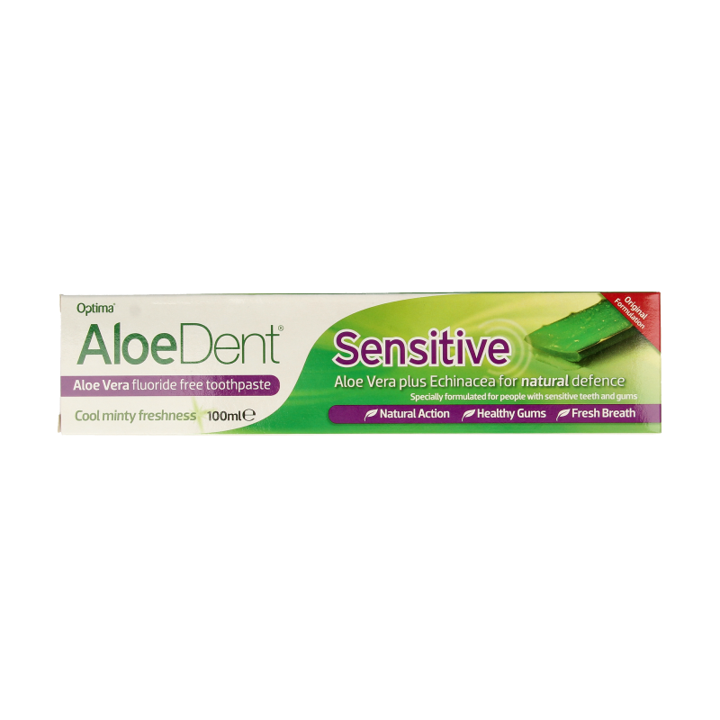 Optima Aloe dent aloe vera tandpasta sensitive 100 Milliliter