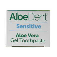 Aloe Dent Tandpasta aloe vera sensitive fluor free 100 Milliliter