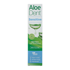 Aloe Dent Tandpasta aloe vera sensitive with fluor 100 Milliliter