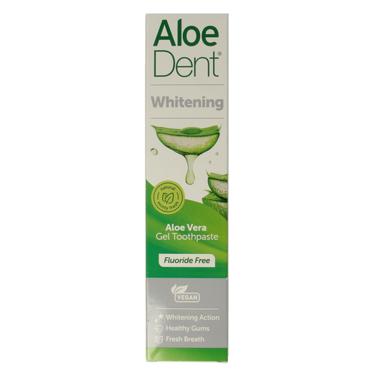 Optima Aloe dent aloe vera tandpasta whitening 100 Milliliter