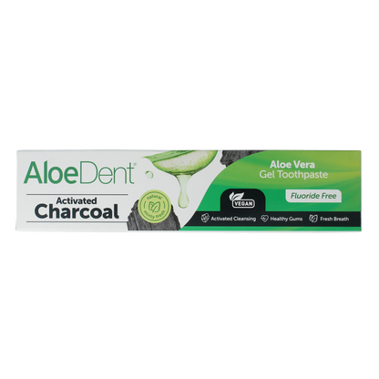 Aloe Dent Tandpasta charcoal 100.00 Milliliter
