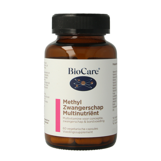 BioCare Methyl zwangerschap multinutrient 60 Vegetarische capsules