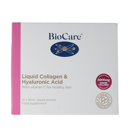 BioCare Collageen & hyaluron vloeibaar 14 x 15ml 1.00 Set