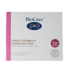 BioCare Collageen & hyaluron vloeibaar 14 x 15ml 1 Set