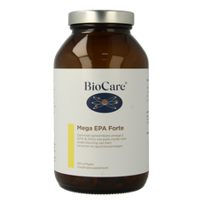 BioCare Mega EPA forte omega 3 120 Softgels