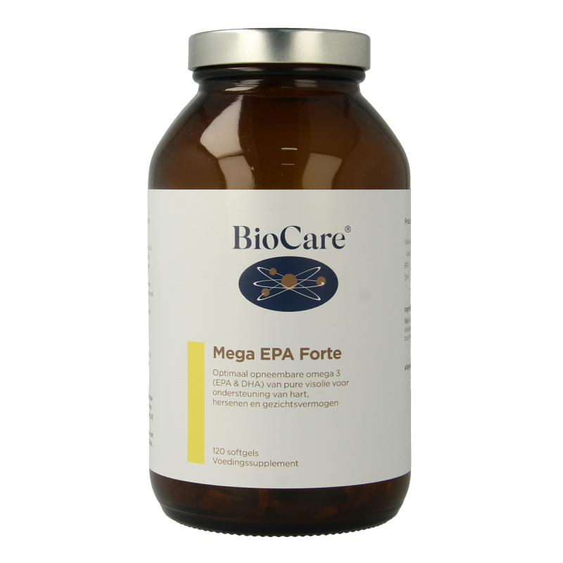BioCare Mega EPA forte omega 3 120 Softgels