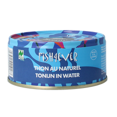 Fish 4 Ever Tonijnstukken in water 160.00 Gram