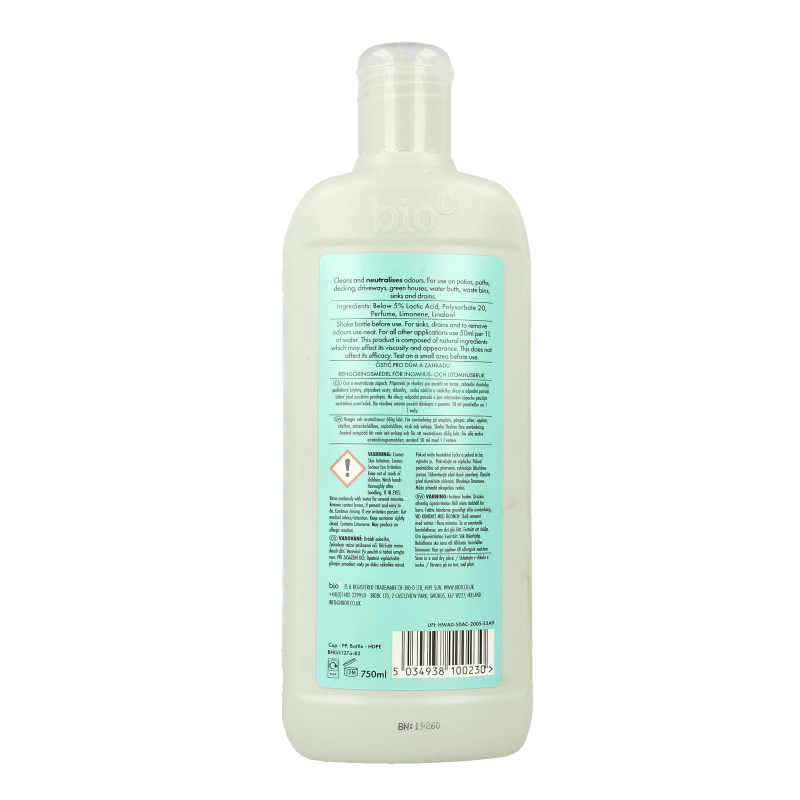 Bio-D Huis & tuin reiniger 750 Milliliter