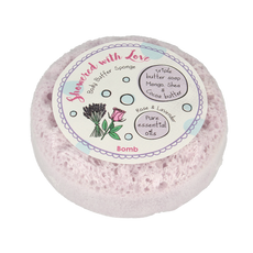Bomb Cosmetics shower sponge with love  1.00 Stuks