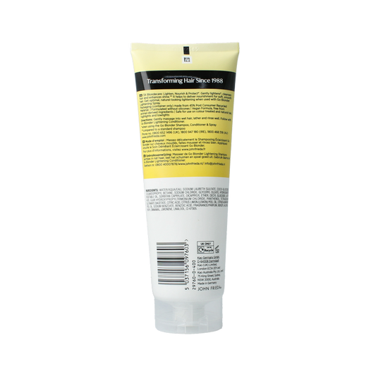 John Frieda Sheer blond go blonder lightening shampoo 250 Milliliter