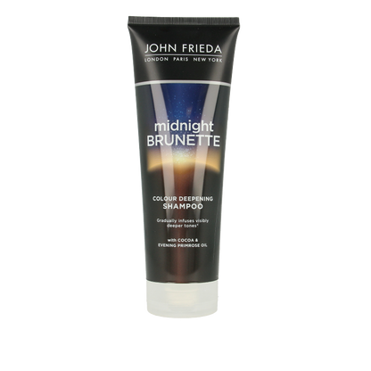 John Frieda Brilliant brunette midnight brunette shampoo 250 Milliliter