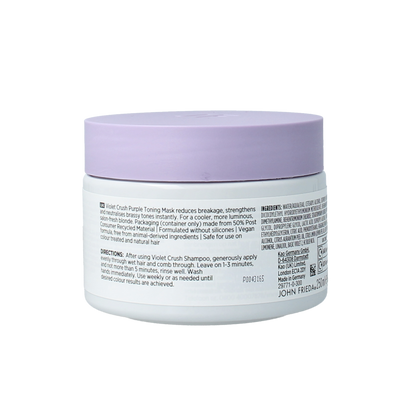 John Frieda Toning mask violet crush purple 250.00 Milliliter
