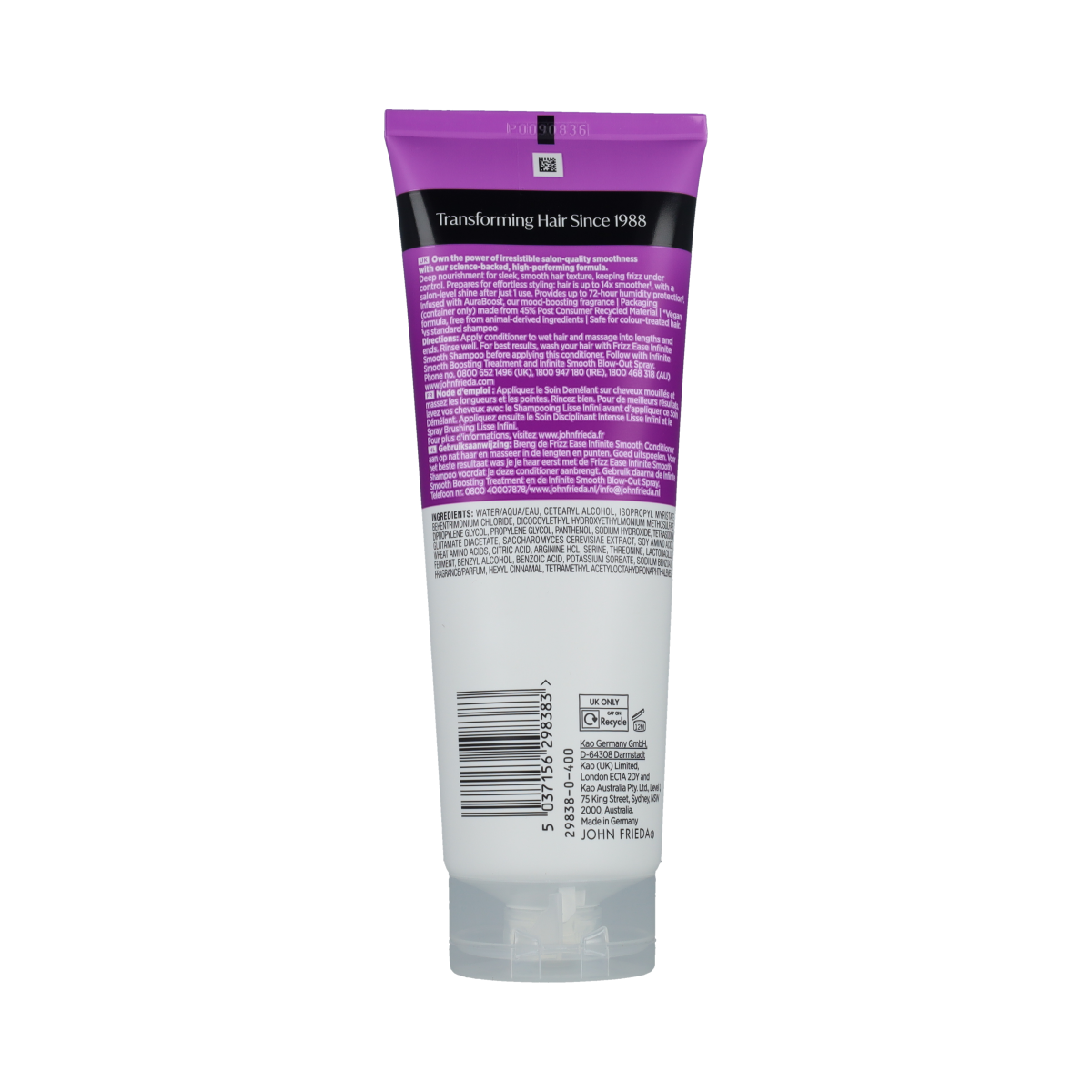 John Frieda John Frieda Infinite Smooth Conditioner 250.00 Milliliter