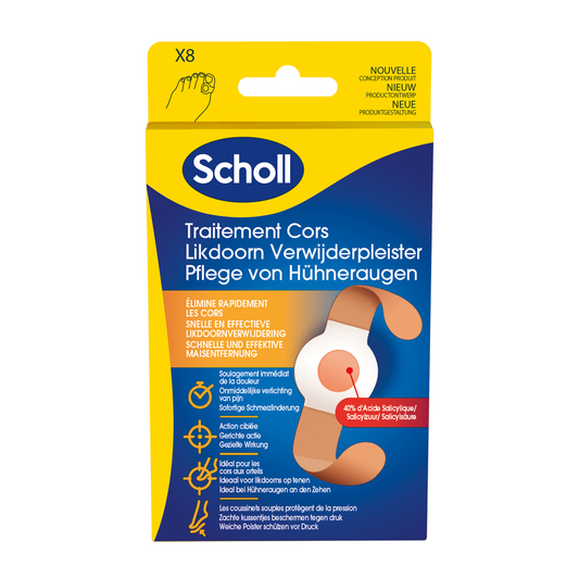 Scholl Likdoorn verwijderpleisters 8.00 Stuks