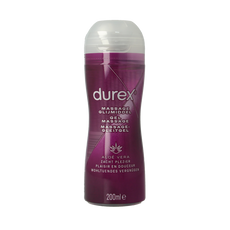 Durex Massageolie en glijmiddel 2-in-1 aloe vera 200.00 Milliliter