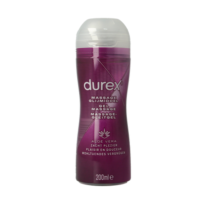 Durex Massageolie en glijmiddel 2-in-1 aloe vera 200.00 Milliliter