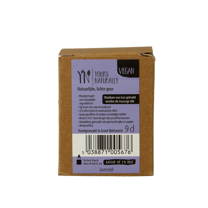 Yours Naturally Votive geurkaars lavendel 9cl 1 Stuks
