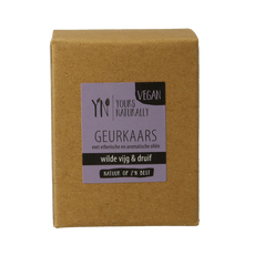 Yours Naturally Votive geurkaars wilde vijg & druif 9cl 1 Stuks