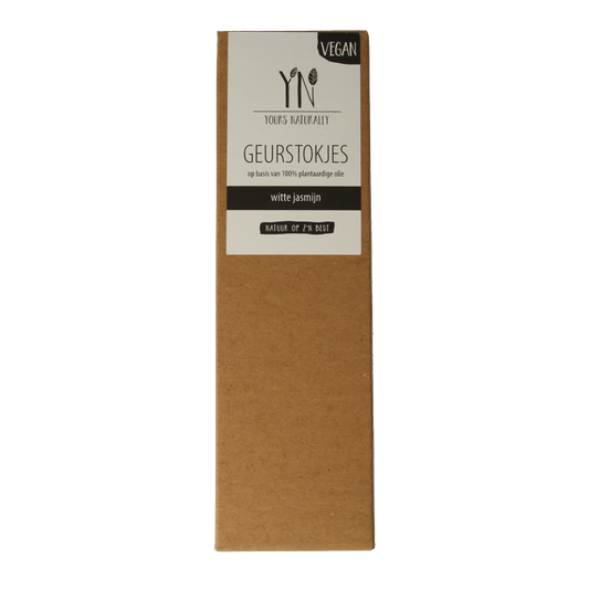 Yours Naturally Geurstokjes witte jasmijn 1 Stuks