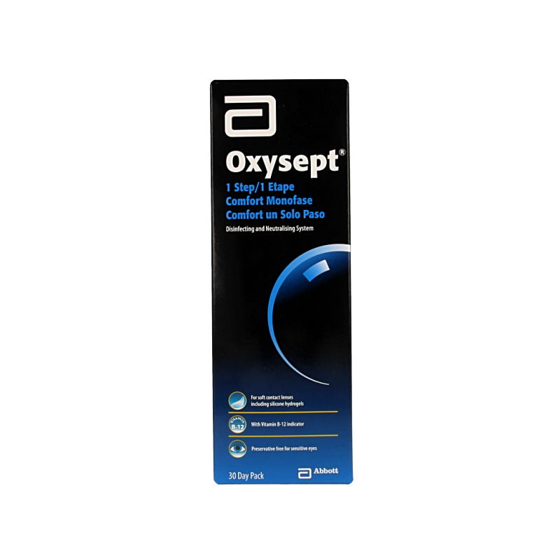 Oxysept 1 Step lenzenvloeistof voor 1 maand 300 Milliliter
