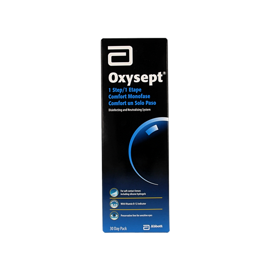Oxysept 1 Step lenzenvloeistof voor 1 maand 300 Milliliter