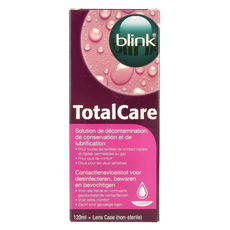 Blink Total care solution & lenscassette 120 Milliliter