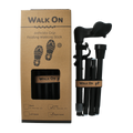 Able 2 Wandelstok anatomisch opvouw zwart mat rechts 1.00 Stuks