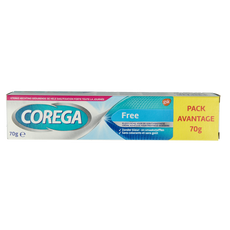 Corega Free kleefcreme voor het kunstgebit 70 Gram