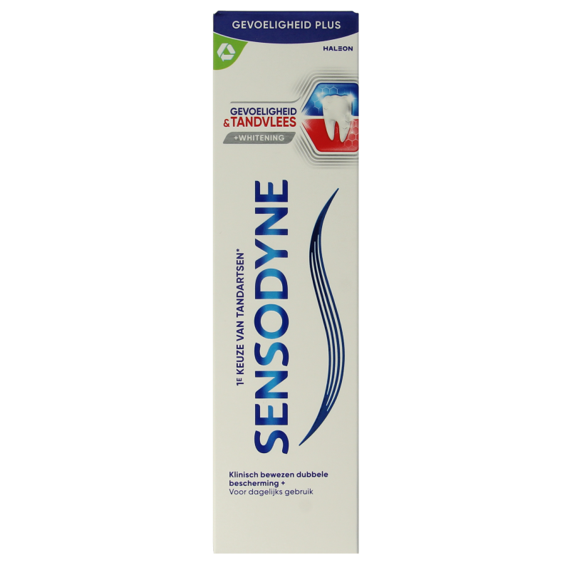 Sensodyne Tandpasta gevoeligheid & tandvlees whitening 75 Milliliter