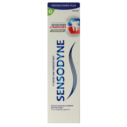 Sensodyne Tandpasta gevoeligheid & tandvlees whitening 75 Milliliter