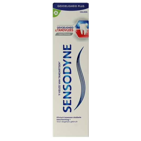 Sensodyne Tandpasta gevoeligheid & tandvlees whitening 75 Milliliter