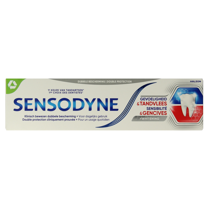 Sensodyne Tandpasta gevoeligheid & tandvlees whitening 75 Milliliter