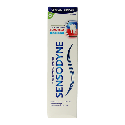 Sensodyne Tandpasta gevoeligheid & tandvlees caring mint 75 Milliliter