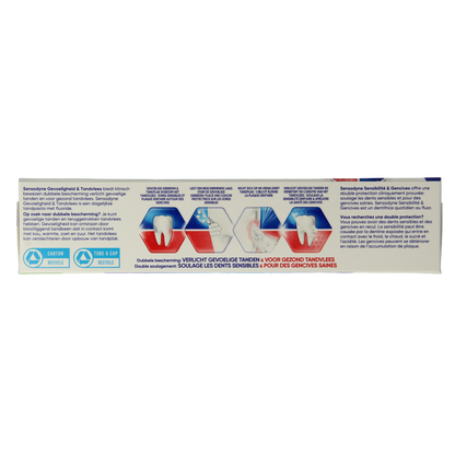 Sensodyne Tandpasta gevoeligheid & tandvlees caring mint 75 Milliliter