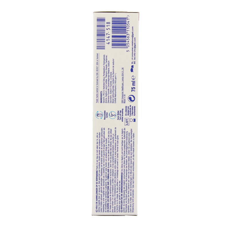 Sensodyne Tandpasta sensitivity & gum extra fresh 75 Milliliter