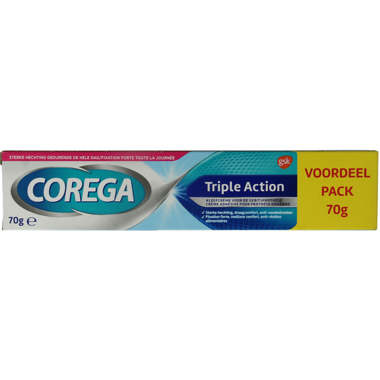 Corega Triple action kleefcreme 70 Gram