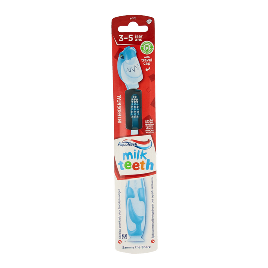 Aquafresh Tandenborstel melktanden soft 1 Stuks