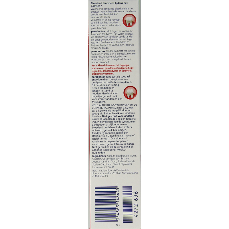 Parodontax Tandpasta fluoride 75 Milliliter