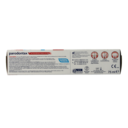 Parodontax Tandpasta active repair tandvlees fresh mint 75 Milliliter